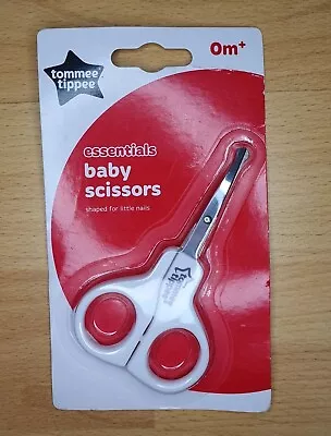 Tommee Tippee Essential Basics Safety Baby Scissors 0 Months  • £3.30