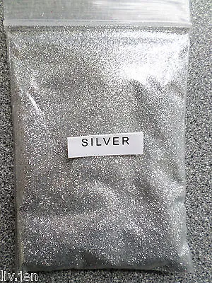 100g GLITTER PACK - FOR ARTS CRAFTS NAIL ART GLASS COVERING - 18 COLOURS • £3