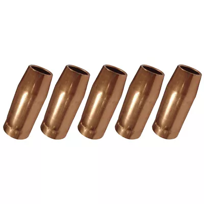 5-pk 5/8  198855 Nozzle For Miller Spoolmatic & XR Series Welding Gun • $54.99