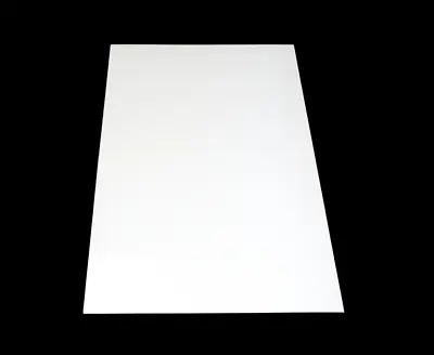 ABS Styrene Plastic Board / Sheet  1000x490mm BLACK/WHITE - Thickness 1mm 2mm  • £12.90