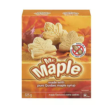 Mr. Maple Maple Flavoured Creme Cookies 325g/11.5 Oz. - {Imported From Canada} • $19.99