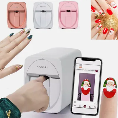 Smart 3D Professional Nail Printer Mobile App Nail Art Machine Salon Home DIY • $647.49