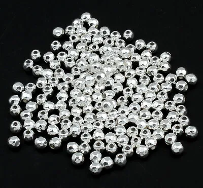 SALE 🌟 3 For 2 🌟 100 Silver Spacer Beads For Jewellery Making Different Styles • £2.89