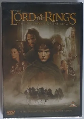 The Lord Of The Rings - Fellowship Of The Ring - 2 Disc Edition - Reg 2 Dvd New • £3.49