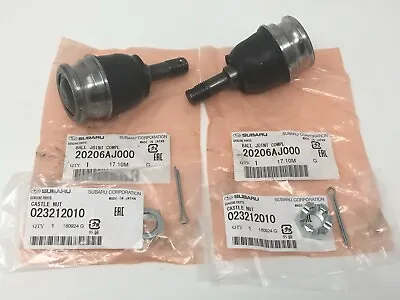 1990-18 Subaru Suspension Front Lower Ball Joint & Nut & Pin Set Of 2 2026AJ000 • $73.99