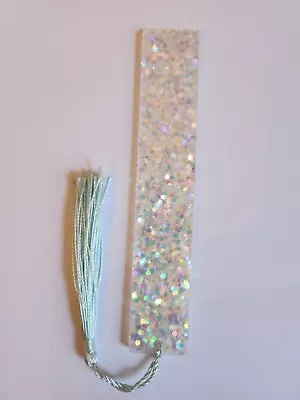  Sparkle Resin Bookmark With Tassel With Glitter A/B • £4.50