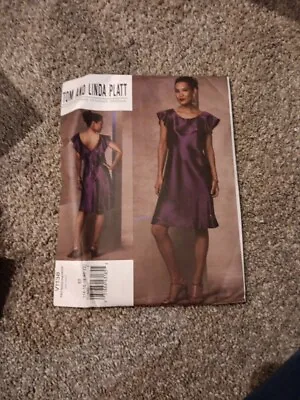 Vogue Pattern V1138 Tom And Linda Platt Dress Pullover E5 14 16 18 20 22  Uncut • $5