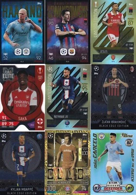 £4.35 • Buy Match Attax Extra 22/23 Limited 100 Club Black Edge Pro Elite X Heritage