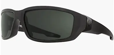 NEW Spy Dirty Mo Sunglasses-SOSI Gloss Black-HD Plus Gray Green Polarized Lens • $94.99