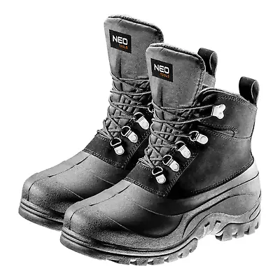 Work Shoes 43 Winter Fleece Lining Work Boots Snow Boots Winter Shoes • £43.19