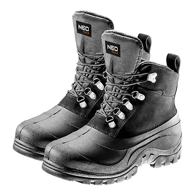 Work Shoes 46 Winter Fleece Lining Work Boots Snow Boots Winter Shoes • £43.19
