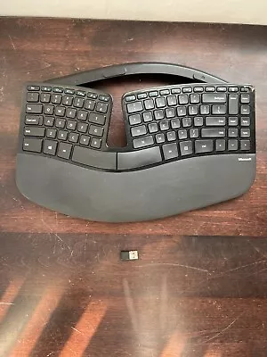 Microsoft Sculpt Ergonomic (5KV-00001)  Wireless Keyboard + DONGLE • $69.95