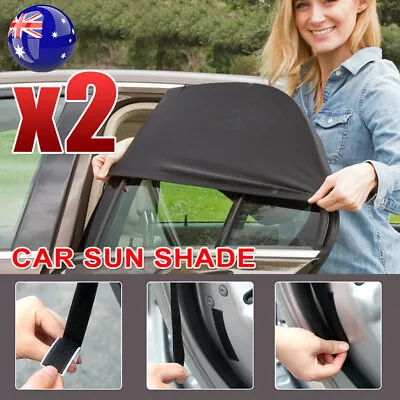 $7.45 • Buy 2x Universal Sun Shades Rear Side Seat Car Window Socks Baby Child Protection AU