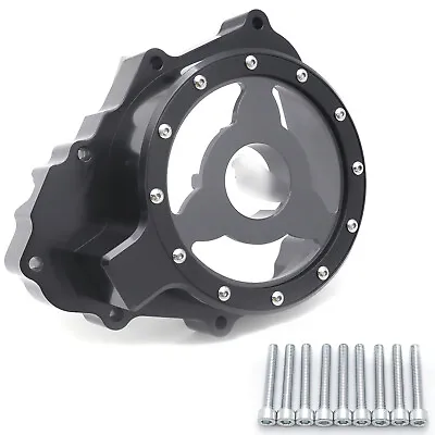 Black Clear Left Engine Stator Cover For Honda CBR600/F4 /F4i (ALL YEAR)1986-201 • $104.59