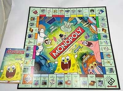 Monopoly SpongeBob Squarepants Edition 2005  Replacement Game Board Only • $7.99