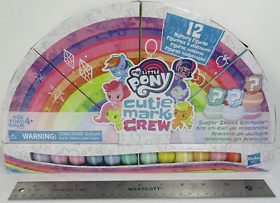 My Little Pony 12 Mystery Figures Sugar Sweet Rainbow Macarons Cutie Mark Crew • $22