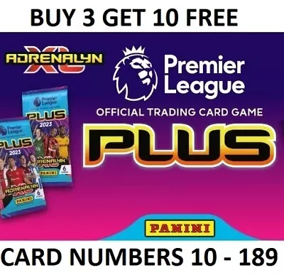 £1.25 • Buy Panini Adrenalyn XL Premier League Plus 2023 Cards Numbers 10 - 189