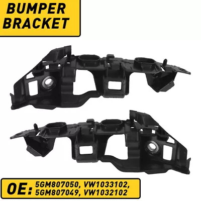 Bumper Bracket For 2015-2016 Volkswagen GTI Golf Set Of  2 Front Left Right EOA • $15.99