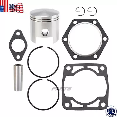 Piston Ring & Gasket Kit Fits EZGO 2 Cycle Gas Golf Cart 1976-1988 Standard Bore • $34.93