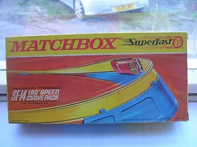 Matchbox Superfast SF-14 180 Degree Speed Curve Track 1970's • £14.99