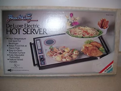 Vintage Retro   Serving Broil King Electric Hot Server Food Warmer #1450 1207 • $55.96