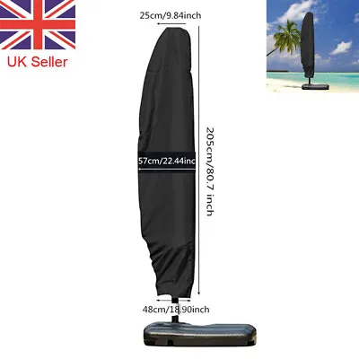 £9.84 • Buy Parasol Banana Umbrella Cover Waterproof Cantilever Outdoor Garden Patio Shield