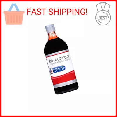 McCormick Culinary Red Food Coloring 32 Fl Oz - One 32 Fluid Ounce Bottle • $19