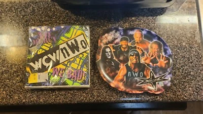 £39.33 • Buy WCW NWo LUNCH NAPKINS (16)  And Plate ~ Vintage Birthday Party Supplies Dinner