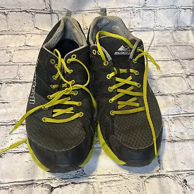 Montrail Fluid Foam Shoes Men's 12.5 Running Black Yellow Gm2157-028 • $12.99