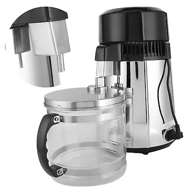 (Au 220‑240V)4L Stainless Steel Countertop Pure Water Distiller Distillation LT • $258.10