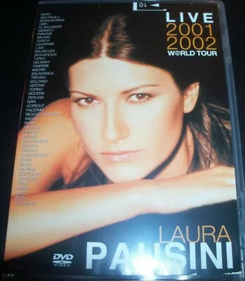 Laura Pausini Live 2001 2002 World Tour (All Region) DVD - Like New • £18.59