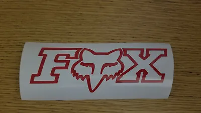 FOX Decal Racing Pick Size And Color Car Window Tool Box Mechanic Moto Sticker • $5.99