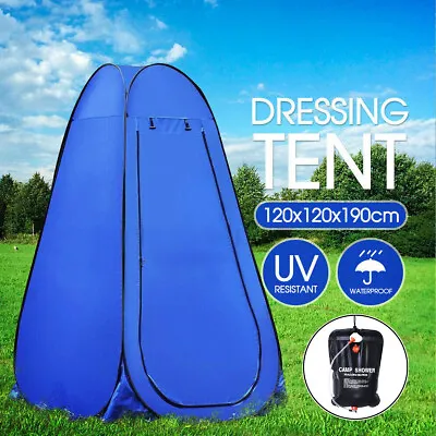 Portable Pop Up Outdoor Camping Shower Tent Toilet Privacy Change Dressing Room • $16.99