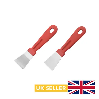 2 Pack Oven Cleaning Scraper Stoves Induction Hob Multi-Kitchen Stainless Steel • £4.65