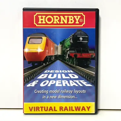 Hornby Virtual Railway CD Rom Software Design & Create Model Railway Layouts • £12.99