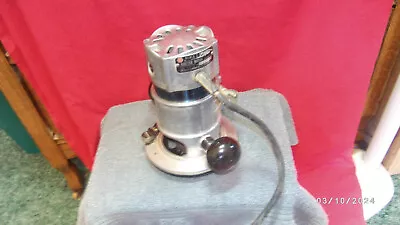 Vintage 1950'S Black & Decker Router Cat. No. 200 5.5 Amps 3/4 HP • $52.95