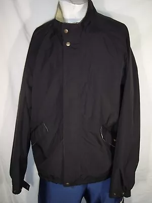 Vintage Tourney Large Black Gore-Tex Waterproof Rain Jacket & Pants Set • $89.99