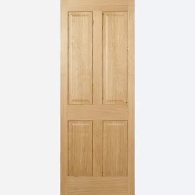 Internal Oak Pre Finished Regency 4 Panel Solid Door • £84.99