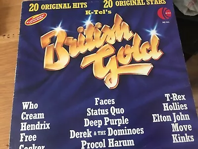 K - Tel British Gold 1975 Vinyl Lp Record ( Variousthe Whojimi Hendrix Etc ) • £0.99