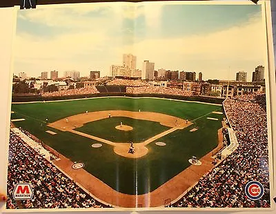 Chicago Cubs Wrigley Field Marathon Skyline 16 X 20  Poster • $7.95