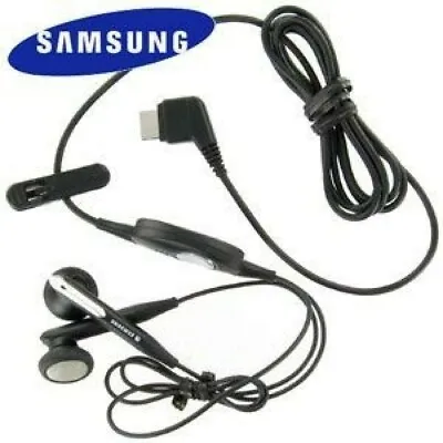 GENUINE SAMSUNG STEREO HEADSET FOR D800 D900 D900i E900 P300 Z400 X820 Z510 ZV40 • £2.49