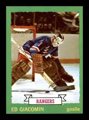 1973-74 Topps Ed Giacomin #140 New York Rangers NM Near Mint • $5.09