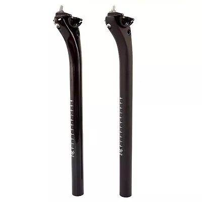 Tipsum T800 Carbon Seatpost Setback 20mm Offset MTB Road 25.4x 350/400mm Black • $29