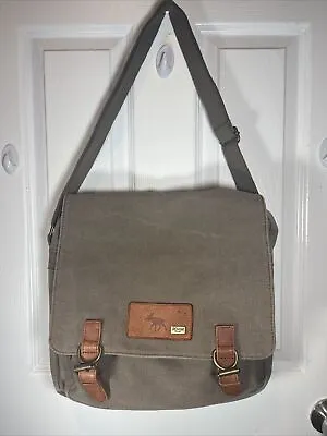 Jopo Moose Norway Shoulder Bag In Washed Canvas • $19.99