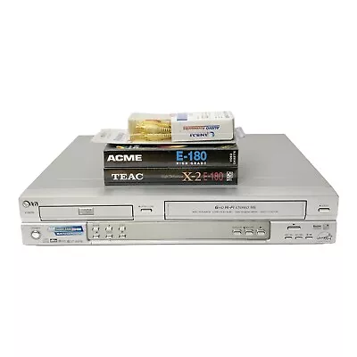 LG V782W  VCR DVD Player  6 Hi-Fi Stereo Super Slim Tested Working • $149.50