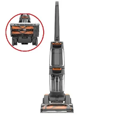 Vax W86-DP-B Carpet Washer Cleaner Upright Dual Power Base 800w 2.7L Orange • £89.99