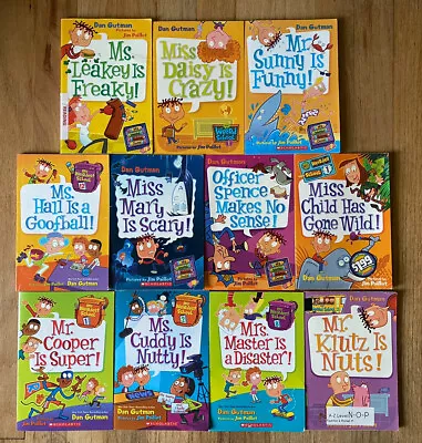 My Weird School Book Lot Of 11 By Dan Gutman Weirder Weirdest • $14.75