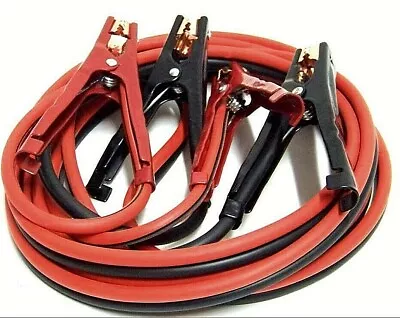 Heavy Duty Battery 20 FT 4 Gauge Booster Cable Jumping Cables Power Jump Start  • $29.98