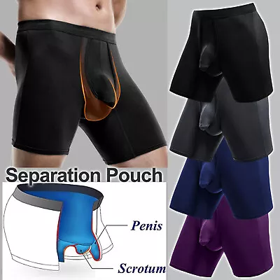 Men Bulge Enhancing Pouch Underwear For Men Modal Boxer Briefs – 1 Or 3 Pack Set • $14.79