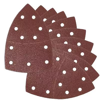 40-180 Grits Mouse Sanding Sheets Hook And Loop Sander Pads 11-Holes Sand Paper • £6.39